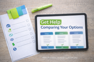 get help comparing plan options