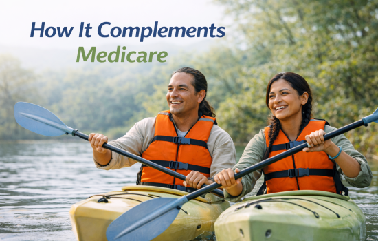 Integrating hospital indemnity with medicare